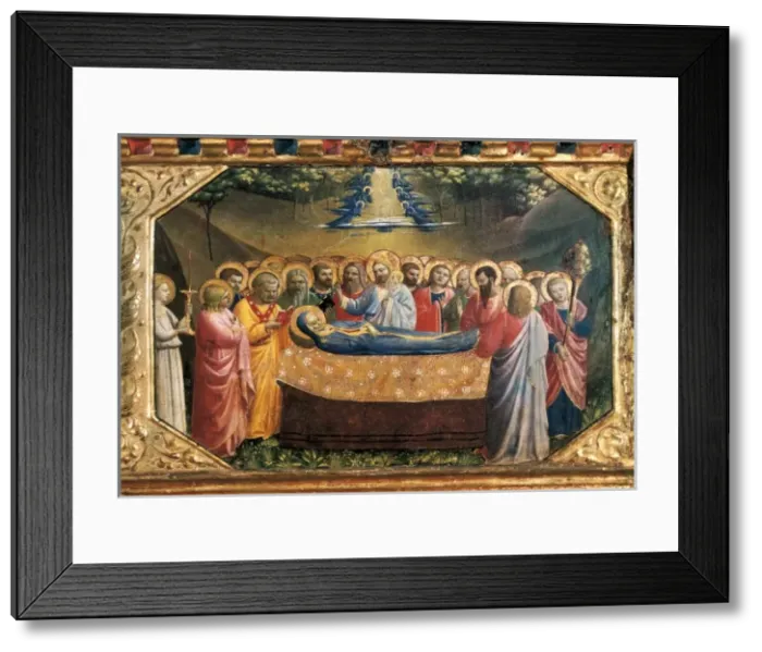 Framed Print : ANGELICO, Fra (1387-1455). The Annunciation Framed Print : ANGELICO, Fra (1387-1455). The Annunciation