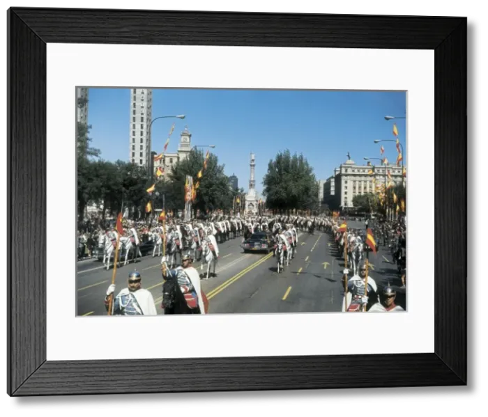 Framed Print : Visit of the President Nixon to Espa1970) Framed Print : Visit of the President Nixon to Espa1970)
