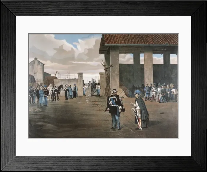 Framed Print : Italian unification, King Victor Emmanuel II Framed Print : Italian unification, King Victor Emmanuel II