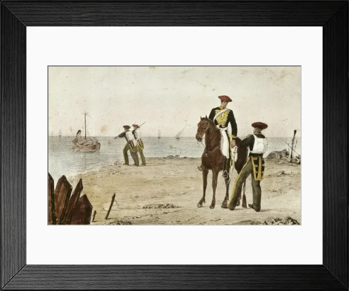 Framed Print : Spain (19th c. ). Carlist Wars. Album of the Carlist Framed Print : Spain (19th c. ). Carlist Wars. Album of the Carlist