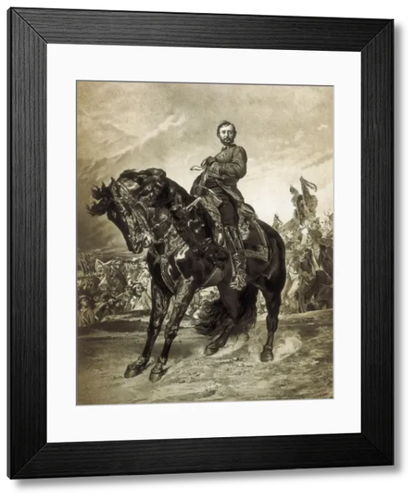 Framed Print : PRIM I PRATS, Joan (1814-1870). Spanish general Framed Print : PRIM I PRATS, Joan (1814-1870). Spanish general