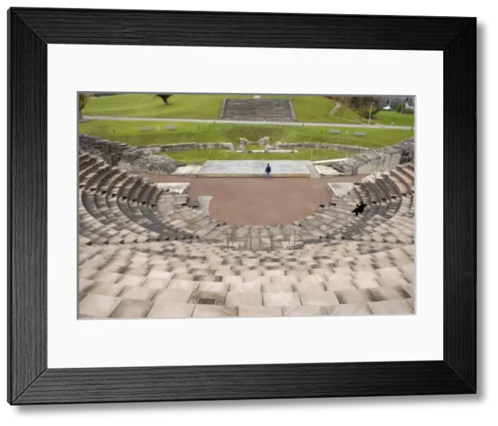 Framed Print : SWITZERLAND. Augst. Roman remains of Augusta Framed Print : SWITZERLAND. Augst. Roman remains of Augusta