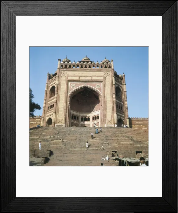 Framed Print : INDIA. UTTAR PRADESH. Agra. Fatehpur Sikri. Buland Framed Print : INDIA. UTTAR PRADESH. Agra. Fatehpur Sikri. Buland