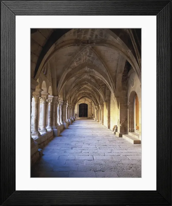 Framed Print : Monastery of Santa Mar Framed Print : Monastery of Santa Mar