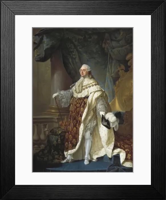 Framed Print : CALLET, Antoine Fran篩s (1741-1823). Portrait Framed Print : CALLET, Antoine Fran篩s (1741-1823). Portrait