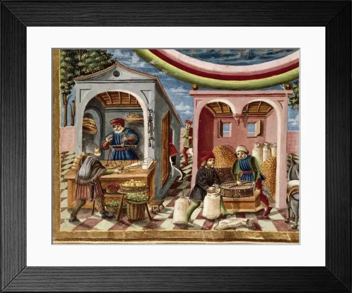 Framed Print : DE PREDIS, Cristoforo (1440-1486). De Sphaera