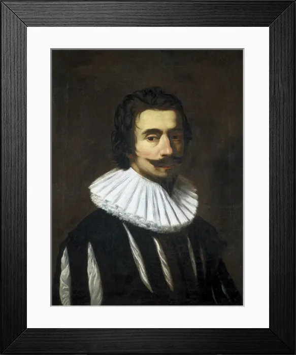 Framed Print : Portrait of a Man. 17th c. Anonymous from Framed Print : Portrait of a Man. 17th c. Anonymous from