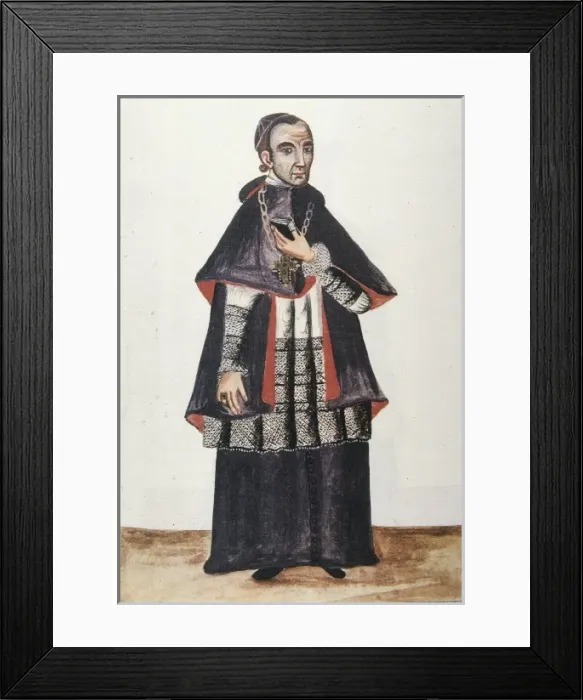 Framed Print : MART͎EZ COMPAѓN Y BUJANDA, Baltasar Jaime (1735-1797) Framed Print : MART͎EZ COMPAѓN Y BUJANDA, Baltasar Jaime (1735-1797)
