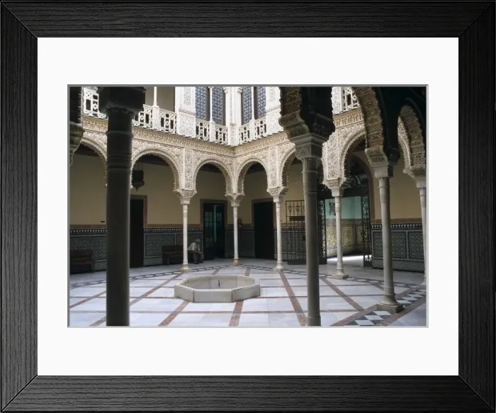 Framed Print : SPAIN. ANDALUSIA. SEVILLA. Ecija. Palace of Justice Framed Print : SPAIN. ANDALUSIA. SEVILLA. Ecija. Palace of Justice