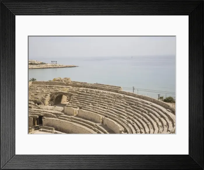Framed Print : Roman amphiteatre of Tarraco. 1st-2nd c. SPAIN Framed Print : Roman amphiteatre of Tarraco. 1st-2nd c. SPAIN