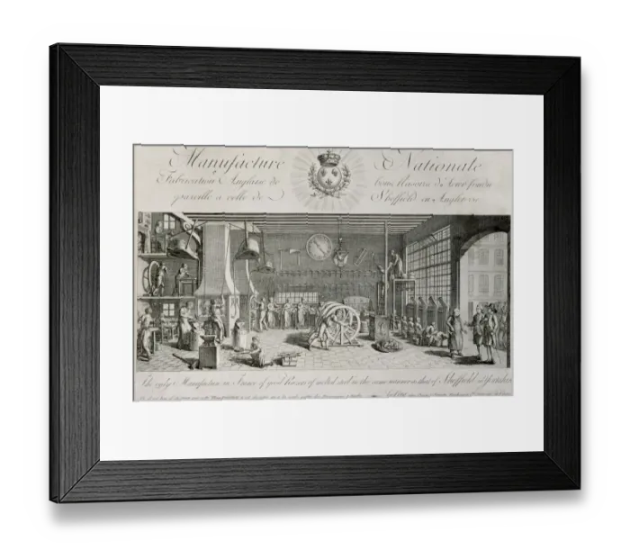 Framed Print : France (18th c. ). National Manufacture of melt Framed Print : France (18th c. ). National Manufacture of melt