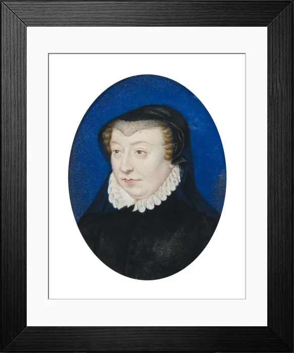 Framed Print : CLOUET, Fran篩s (1505-1573). Catherine de Medicis Framed Print : CLOUET, Fran篩s (1505-1573). Catherine de Medicis