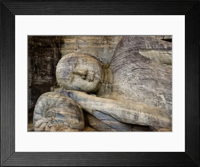 Framed Print : SRI LANKA. Polonnaruwa. Gal Vihara or Rock Temple Framed Print : SRI LANKA. Polonnaruwa. Gal Vihara or Rock Temple