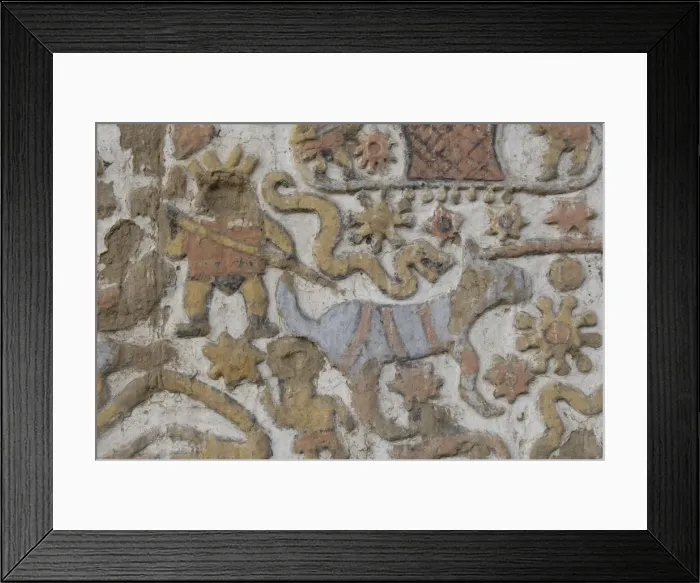 Framed Print : PERU. Trujillo. Huaca de la Luna. Huaca de la Framed Print : PERU. Trujillo. Huaca de la Luna. Huaca de la