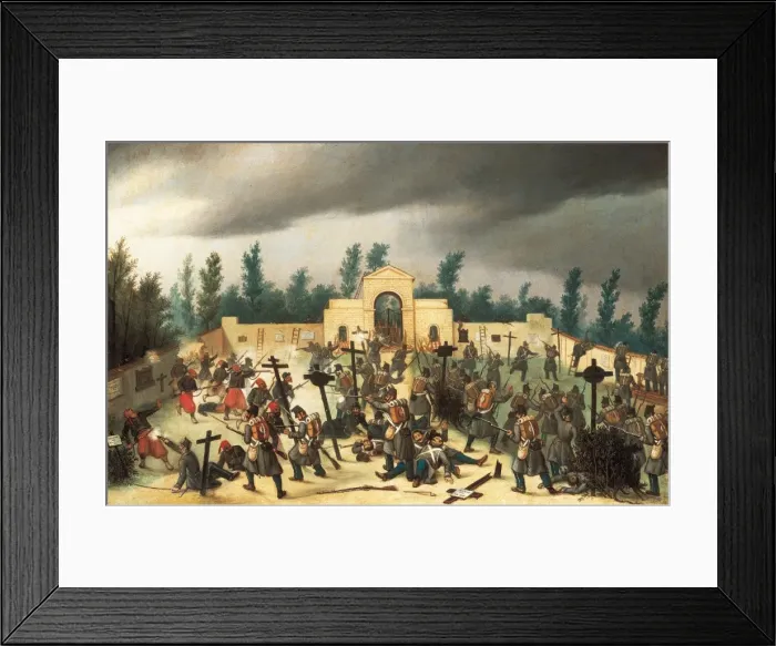 Framed Print : Second Italian War of Independence. Battle of Framed Print : Second Italian War of Independence. Battle of