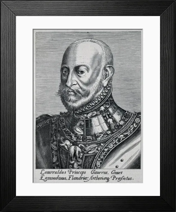 Framed Print : EGMOND, Lamoraal, Count van (1522-1568). Prince