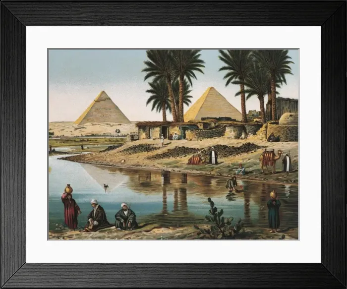 Framed Print : Central detail. Litography Framed Print : Central detail. Litography