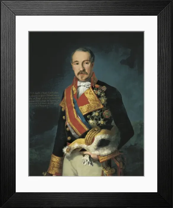 Framed Print : O DONNELL, Leopoldo (1809-1867). Spanish officer Framed Print : O DONNELL, Leopoldo (1809-1867). Spanish officer