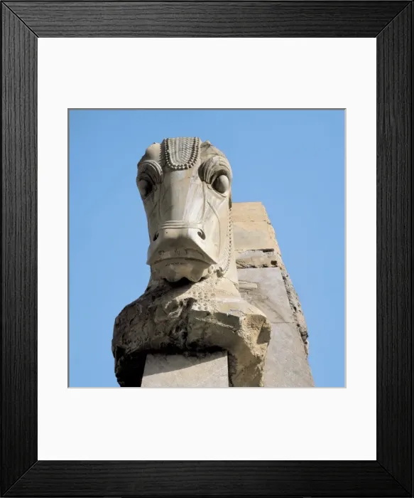 Framed Print : The Throne Hall or Hundred-Columns Palace. 485-465 Framed Print : The Throne Hall or Hundred-Columns Palace. 485-465
