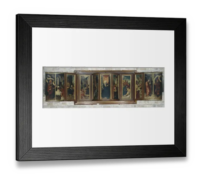 Framed Print : Altarpiece of Nuestra Sede la Soledad (Virgin Framed Print : Altarpiece of Nuestra Sede la Soledad (Virgin
