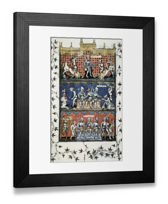 Framed Print : Oresme, Nicholas (1325-1382). Politics. 1340-1350 Framed Print : Oresme, Nicholas (1325-1382). Politics. 1340-1350