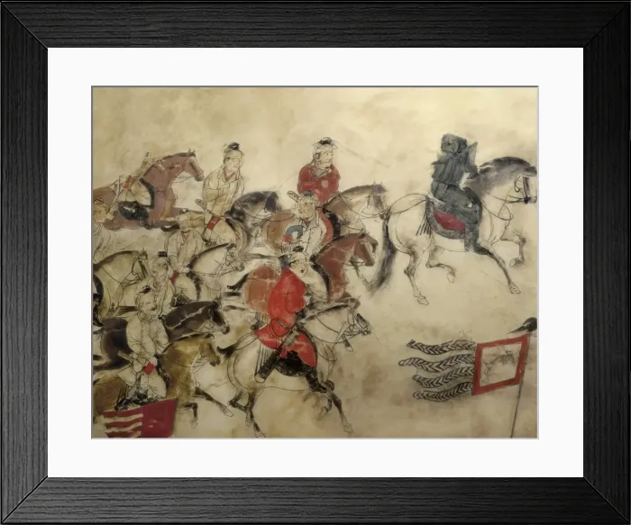 Framed Print : Tomb of the Crown Prince Zhanghuai. 711. CHINA Framed Print : Tomb of the Crown Prince Zhanghuai. 711. CHINA
