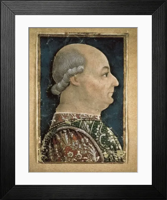 Framed Print : Sforza, Francesco (1401-1466). Duke of Milan Framed Print : Sforza, Francesco (1401-1466). Duke of Milan