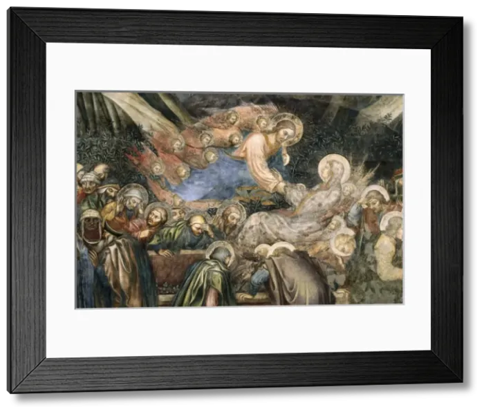Framed Print : TADDEO di BARTOLO (1362-1422). The Assumption