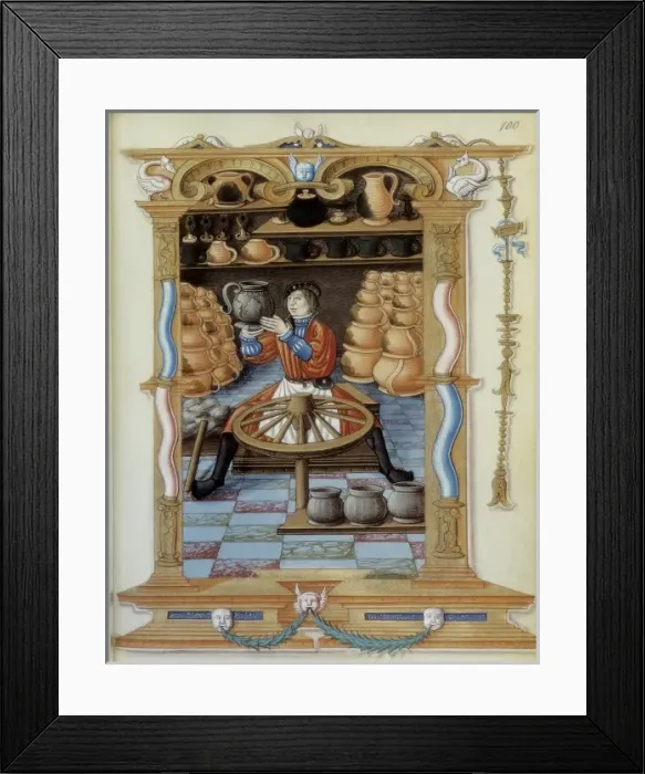 Framed Print : Chants Royaux sur la conception (16th c. ). Potter Framed Print : Chants Royaux sur la conception (16th c. ). Potter