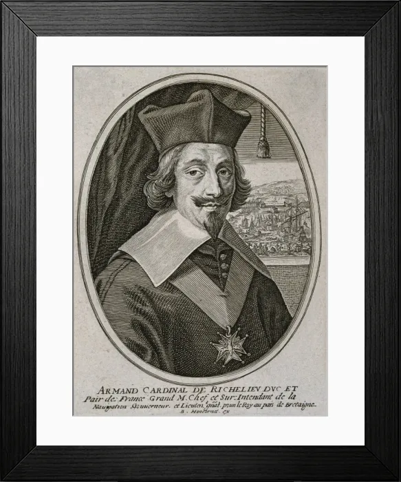 Framed Print : MONCORNET, Balthasar (h. 1600-1668). French engraver Framed Print : MONCORNET, Balthasar (h. 1600-1668). French engraver