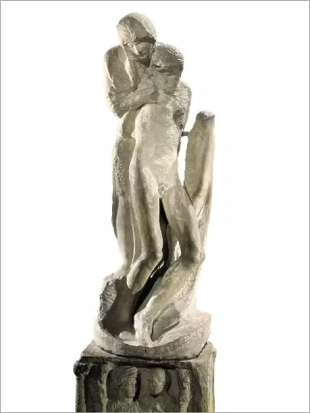 Michelangelo (1475-1564). Rondanini Piet஠1555-1564