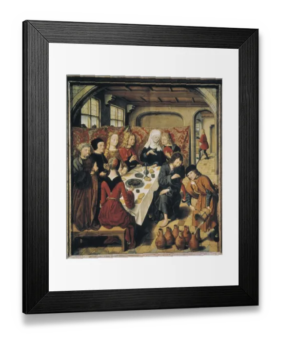 Framed Print : San Bartolome Altar, Master of (16th century) Framed Print : San Bartolome Altar, Master of (16th century)