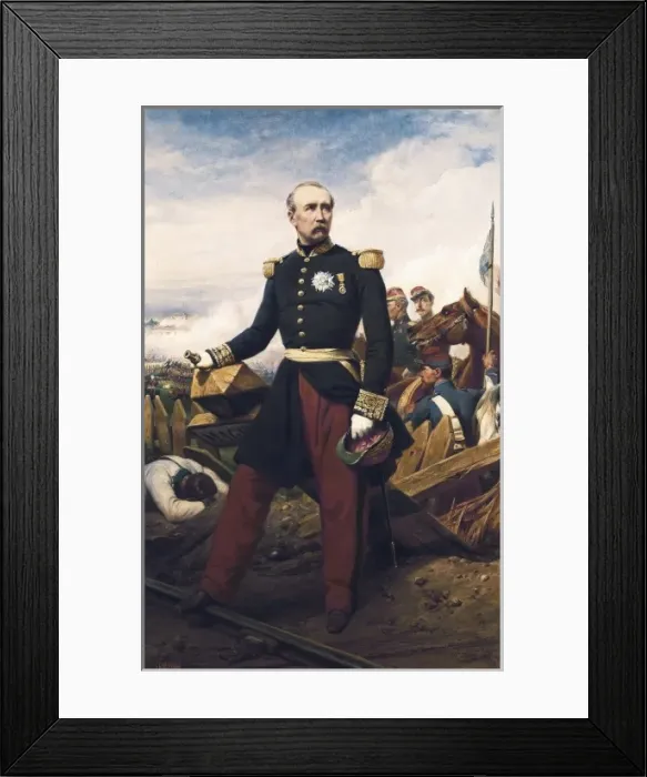 Framed Print : VERNET, Emil-Jean-Horace (1789-1863). Mac-Mahon Framed Print : VERNET, Emil-Jean-Horace (1789-1863). Mac-Mahon