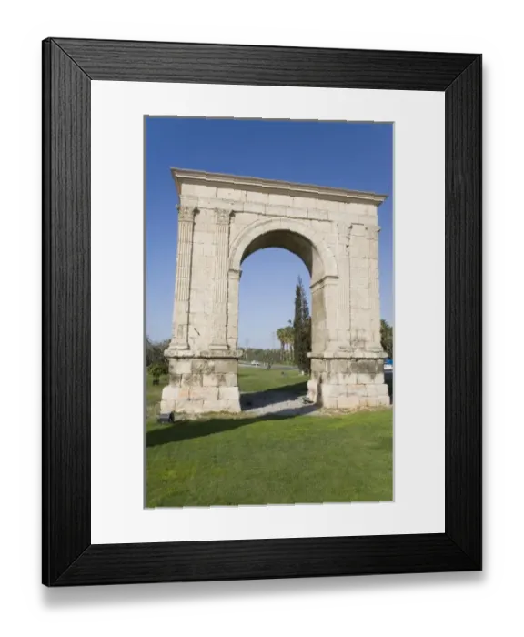 Framed Print : Beras Arch. 1st c. BC. SPAIN. CATALONIA. TARRAGONA Framed Print : Beras Arch. 1st c. BC. SPAIN. CATALONIA. TARRAGONA