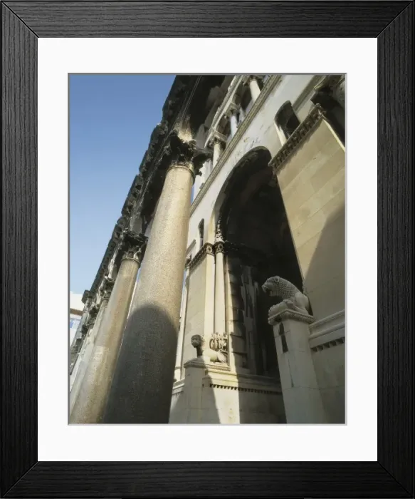 Framed Print : CROATIA. SPLIT. Split. Cathedral of St. Duje Framed Print : CROATIA. SPLIT. Split. Cathedral of St. Duje