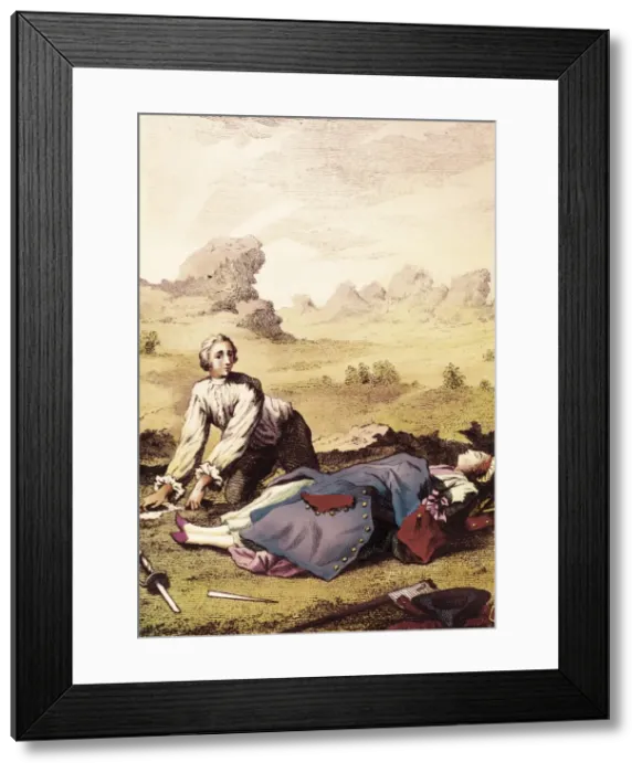 Framed Print : Prevost dExiles, Antoine-Francois, Abbe (1697-1763) Framed Print : Prevost dExiles, Antoine-Francois, Abbe (1697-1763)