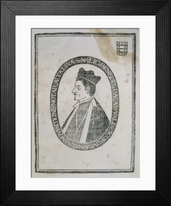 Framed Print : DAZA DE VALDɓ, Benito (1591-1634). Spanish scientist Framed Print : DAZA DE VALDɓ, Benito (1591-1634). Spanish scientist