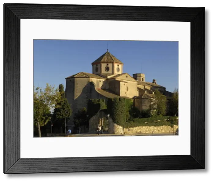 Framed Print : SPAIN. Altafulla. Church of Sant Mart Framed Print : SPAIN. Altafulla. Church of Sant Mart