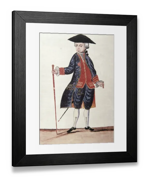 Framed Print : MART͎EZ COMPAѓN Y BUJANDA, Baltasar Jaime (1735-1797) Framed Print : MART͎EZ COMPAѓN Y BUJANDA, Baltasar Jaime (1735-1797)