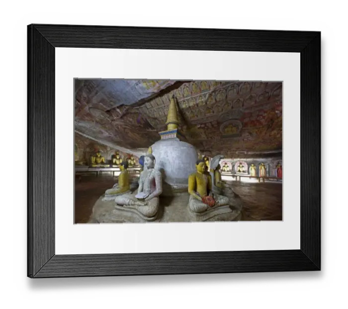 Framed Print : INDIA. Darjeeling. Bhutia Bustee Monastery. Dambulla Framed Print : INDIA. Darjeeling. Bhutia Bustee Monastery. Dambulla