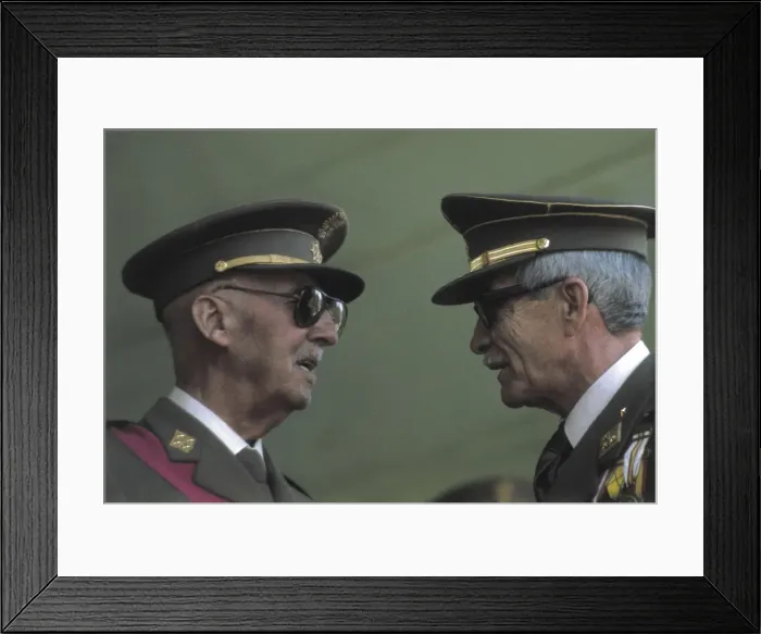 Framed Print : Spain (20th c. ). Francos dictatorship. Francisco Framed Print : Spain (20th c. ). Francos dictatorship. Francisco