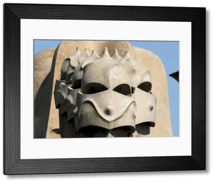 Framed Print : SPAIN. CATALONIA. Barcelona. Milࠈouse or Framed Print : SPAIN. CATALONIA. Barcelona. Milࠈouse or