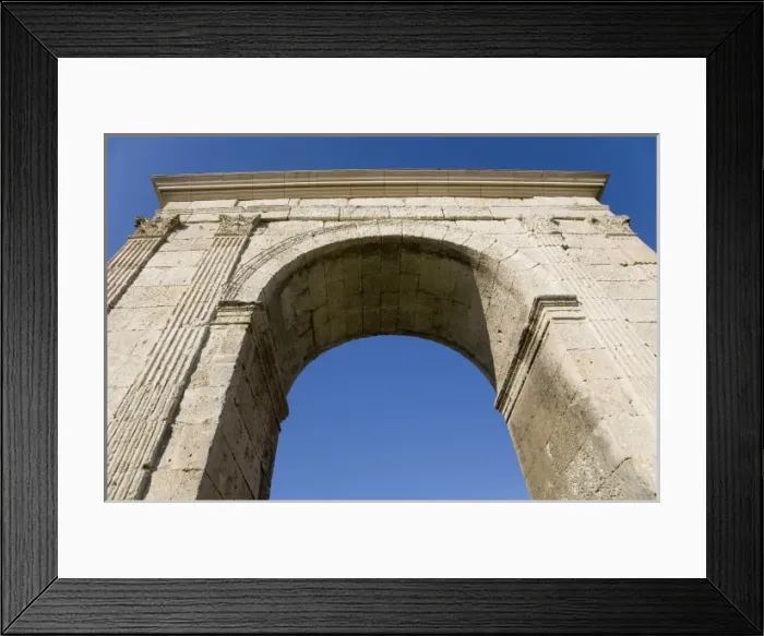 Framed Print : Beras Arch. 1st c. BC. SPAIN. CATALONIA. TARRAGONA Framed Print : Beras Arch. 1st c. BC. SPAIN. CATALONIA. TARRAGONA