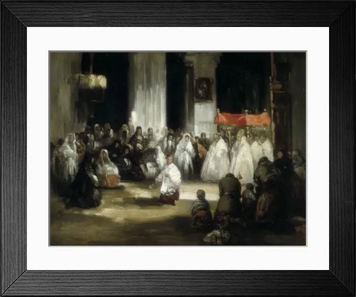 Framed Print : ALENZA y NIETO, Leonardo (1807-1845). The Great Framed Print : ALENZA y NIETO, Leonardo (1807-1845). The Great