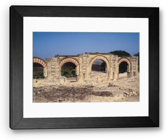 Framed Print : SPAIN. ANDALUSIA. Cordoba. Medina Azahara. Entrance Framed Print : SPAIN. ANDALUSIA. Cordoba. Medina Azahara. Entrance