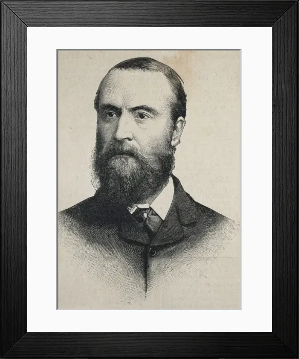 Framed Print : PARNELL, Charles Steward (1846-1891). Irish nationalist Framed Print : PARNELL, Charles Steward (1846-1891). Irish nationalist