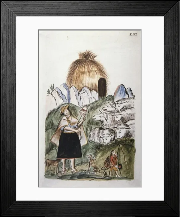 Framed Print : MART͎EZ COMPAѓN Y BUJANDA, Baltasar Jaime (1735-1797) Framed Print : MART͎EZ COMPAѓN Y BUJANDA, Baltasar Jaime (1735-1797)