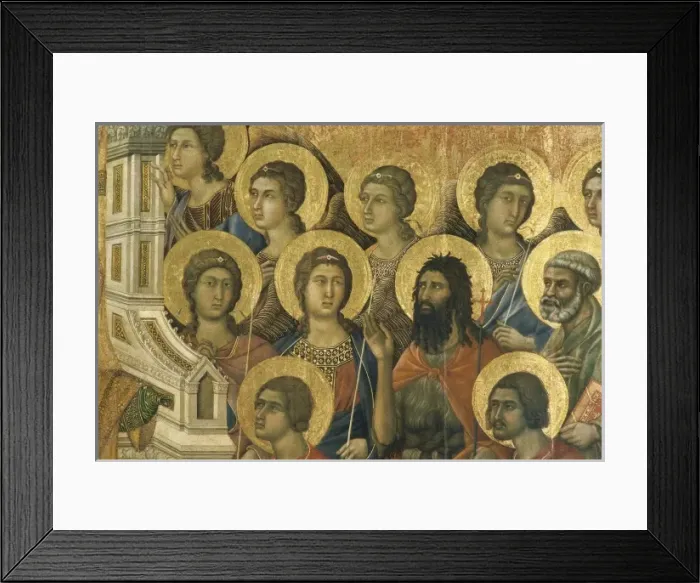 Framed Print : DUCCIO di BUONINSEGNA (1255-1318). MaestࠨMadonna Framed Print : DUCCIO di BUONINSEGNA (1255-1318). MaestࠨMadonna