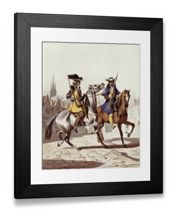 Framed Print : France (s. XVII). Kingdom of Louis XIV. Police Framed Print : France (s. XVII). Kingdom of Louis XIV. Police