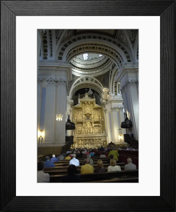 Framed Print : RODRIGUEZ, Ventura (1717-1785); HERRERA, Francisco Framed Print : RODRIGUEZ, Ventura (1717-1785); HERRERA, Francisco